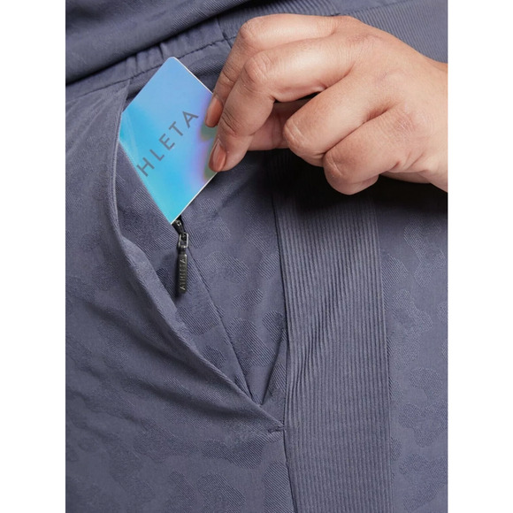 Athleta 26 (PLUS 3X) Brooklyn Textured Jumpsuit City Romper Travel Work NWT $129 - Picture 7 of 8